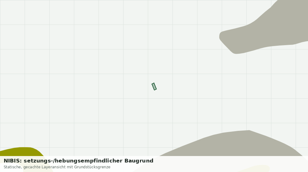 Statische Kartenansicht: NIBIS: setzungs-/hebungsempfindlicher Baugrund
