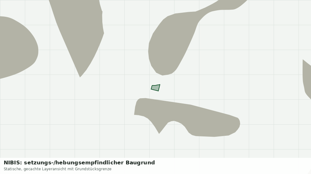 Statische Kartenansicht: NIBIS: setzungs-/hebungsempfindlicher Baugrund