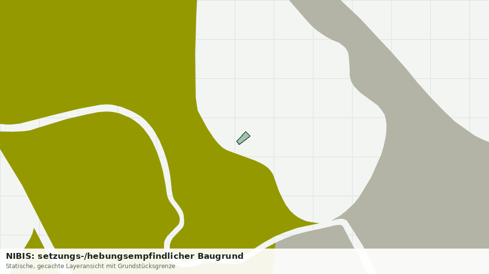 Statische Kartenansicht: NIBIS: setzungs-/hebungsempfindlicher Baugrund
