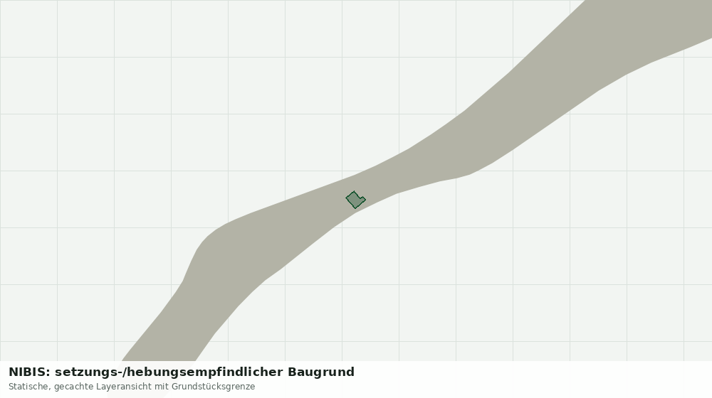Statische Kartenansicht: NIBIS: setzungs-/hebungsempfindlicher Baugrund