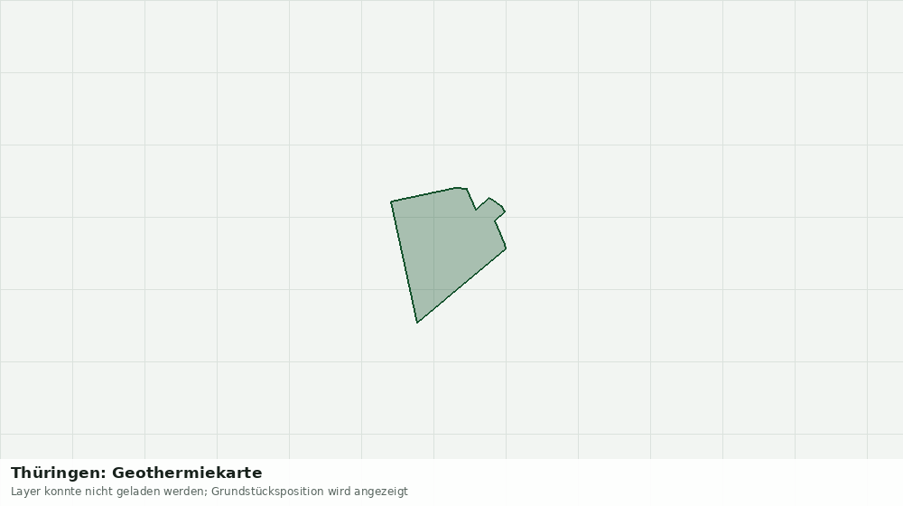 Statische Kartenansicht: Thüringen: Geothermiekarte