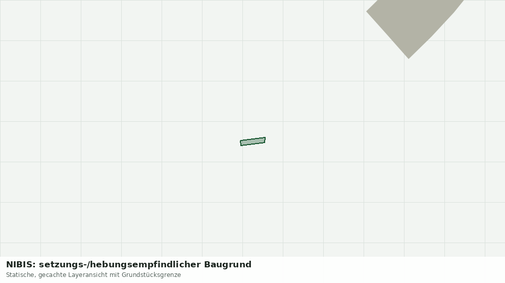 Statische Kartenansicht: NIBIS: setzungs-/hebungsempfindlicher Baugrund