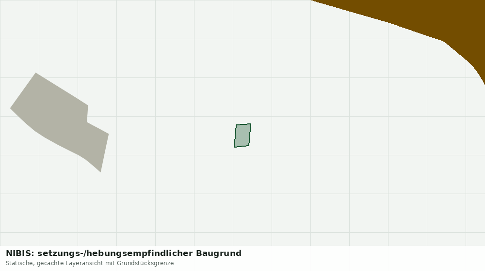 Statische Kartenansicht: NIBIS: setzungs-/hebungsempfindlicher Baugrund