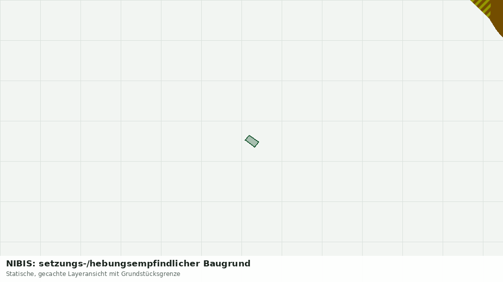 Statische Kartenansicht: NIBIS: setzungs-/hebungsempfindlicher Baugrund