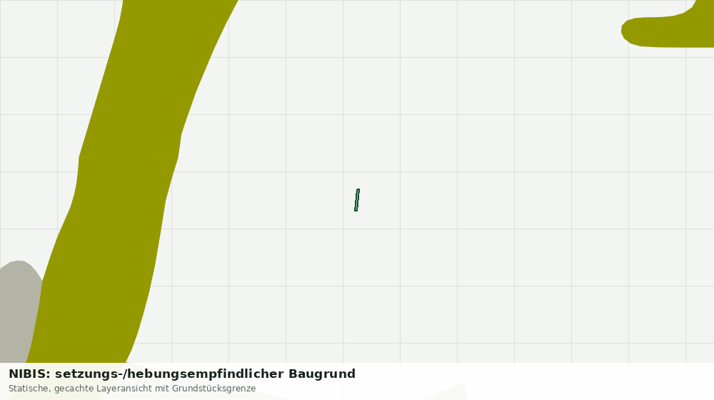 Statische Kartenansicht: NIBIS: setzungs-/hebungsempfindlicher Baugrund