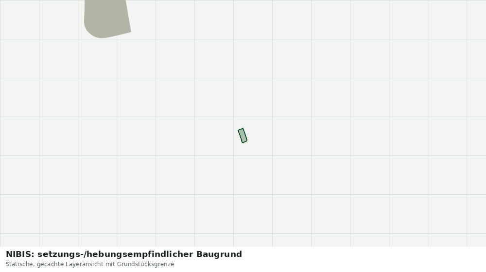 Statische Kartenansicht: NIBIS: setzungs-/hebungsempfindlicher Baugrund