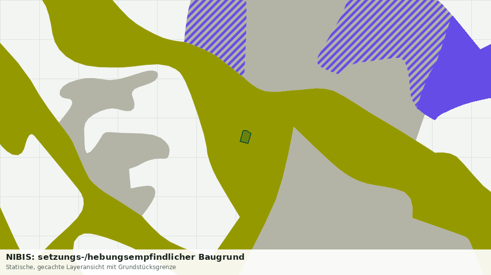 Statische Kartenansicht: NIBIS: setzungs-/hebungsempfindlicher Baugrund