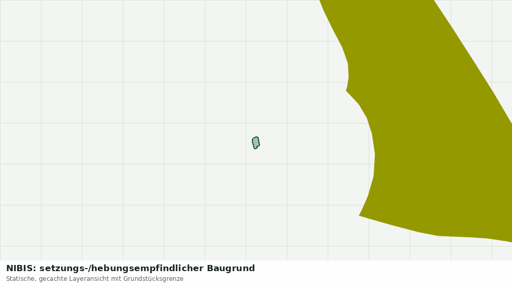 Statische Kartenansicht: NIBIS: setzungs-/hebungsempfindlicher Baugrund