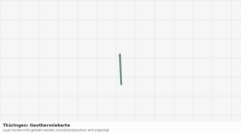 Statische Kartenansicht: Thüringen: Geothermiekarte