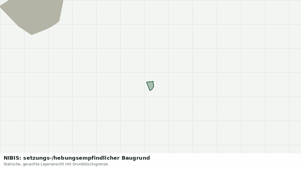 Statische Kartenansicht: NIBIS: setzungs-/hebungsempfindlicher Baugrund