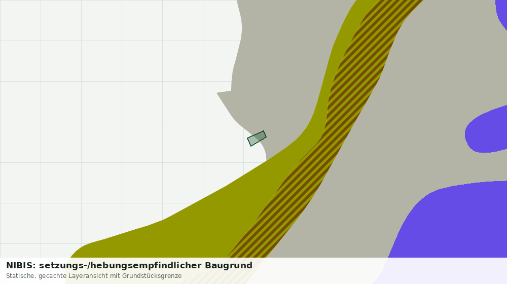 Statische Kartenansicht: NIBIS: setzungs-/hebungsempfindlicher Baugrund