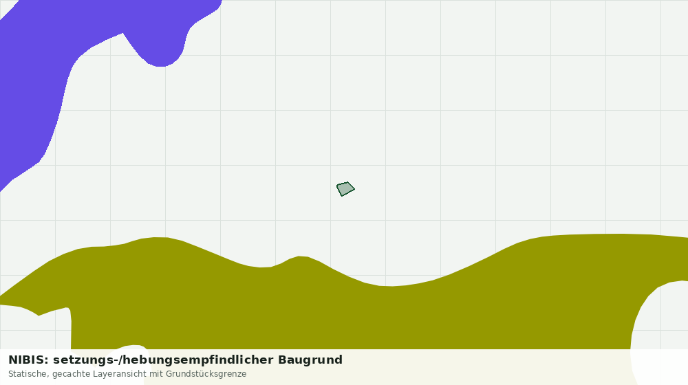 Statische Kartenansicht: NIBIS: setzungs-/hebungsempfindlicher Baugrund