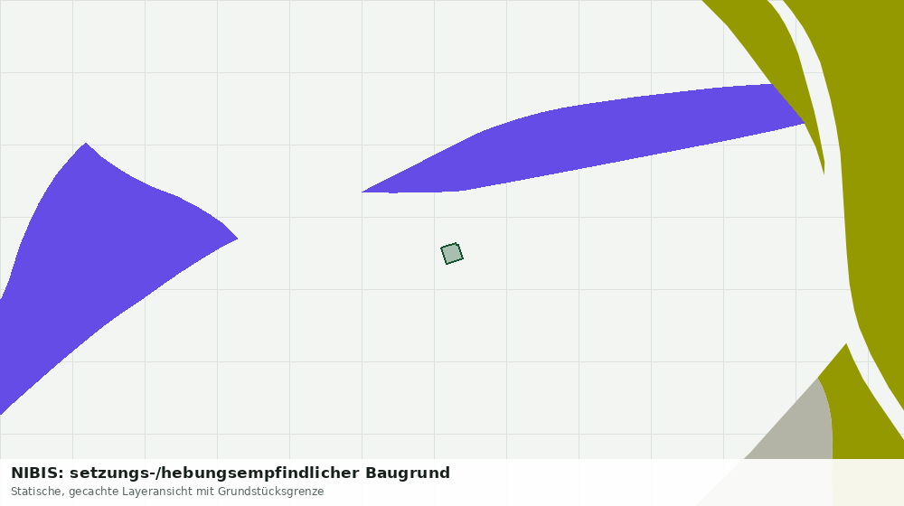 Statische Kartenansicht: NIBIS: setzungs-/hebungsempfindlicher Baugrund