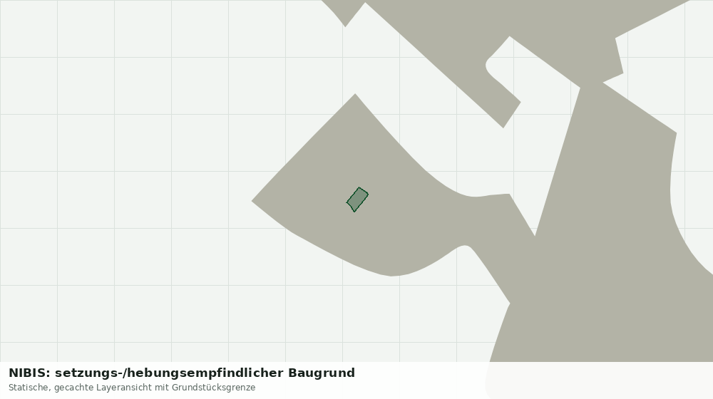 Statische Kartenansicht: NIBIS: setzungs-/hebungsempfindlicher Baugrund