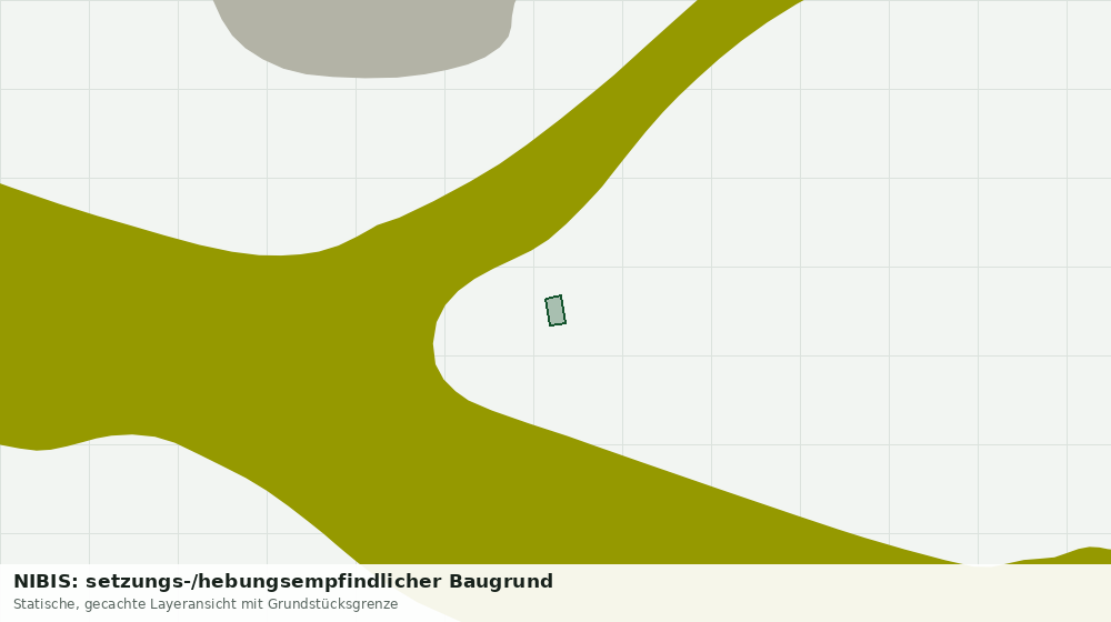Statische Kartenansicht: NIBIS: setzungs-/hebungsempfindlicher Baugrund
