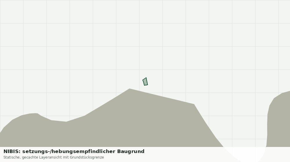 Statische Kartenansicht: NIBIS: setzungs-/hebungsempfindlicher Baugrund
