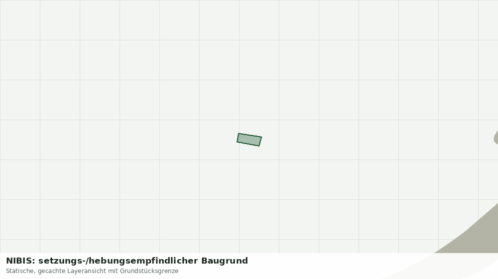 Statische Kartenansicht: NIBIS: setzungs-/hebungsempfindlicher Baugrund