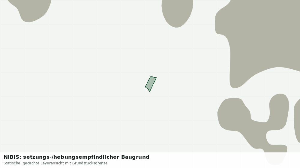 Statische Kartenansicht: NIBIS: setzungs-/hebungsempfindlicher Baugrund