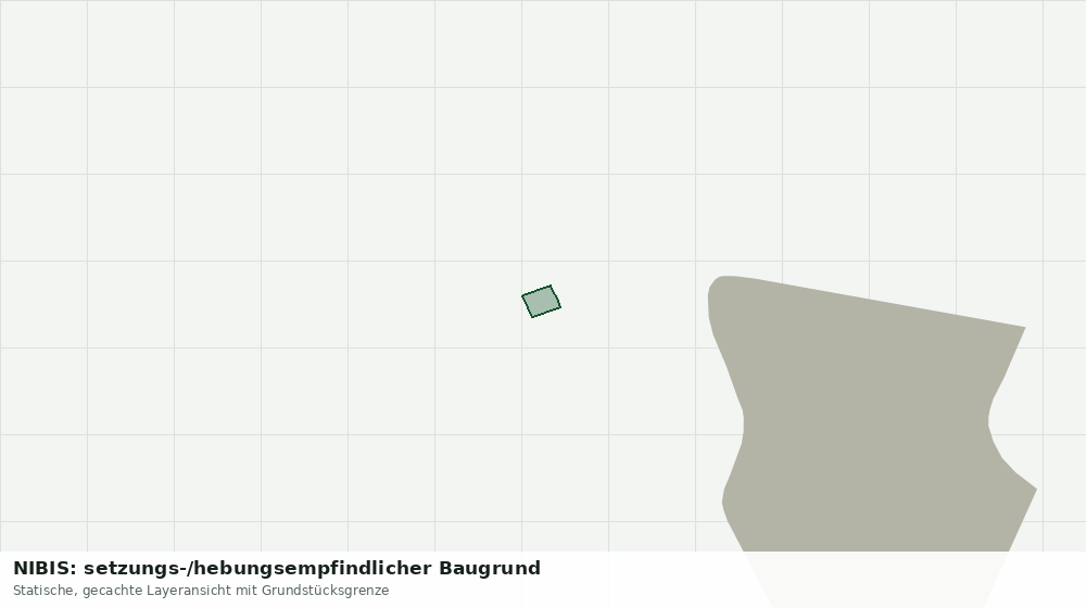 Statische Kartenansicht: NIBIS: setzungs-/hebungsempfindlicher Baugrund