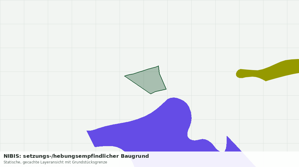Statische Kartenansicht: NIBIS: setzungs-/hebungsempfindlicher Baugrund