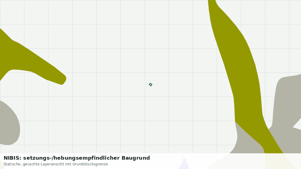 Statische Kartenansicht: NIBIS: setzungs-/hebungsempfindlicher Baugrund