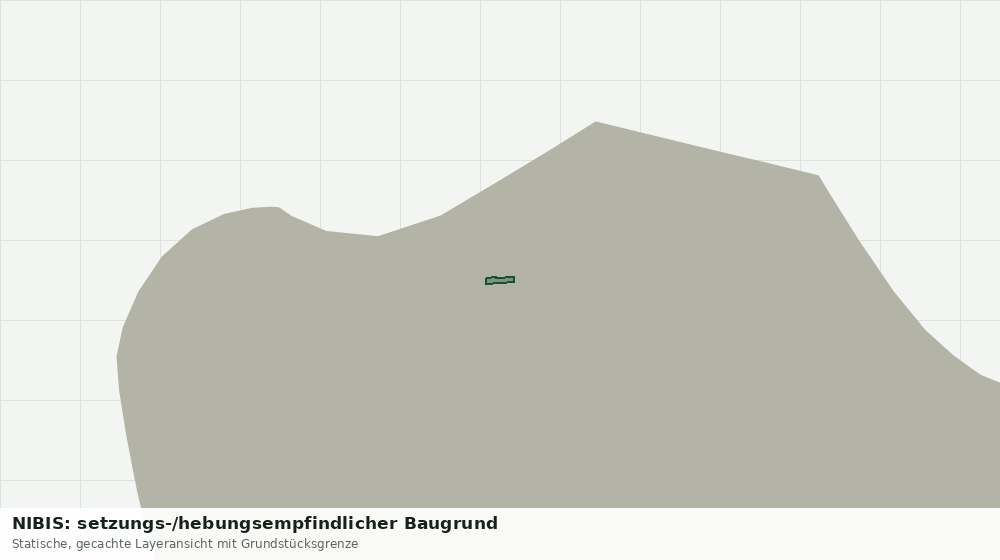 Statische Kartenansicht: NIBIS: setzungs-/hebungsempfindlicher Baugrund