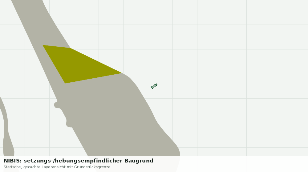 Statische Kartenansicht: NIBIS: setzungs-/hebungsempfindlicher Baugrund