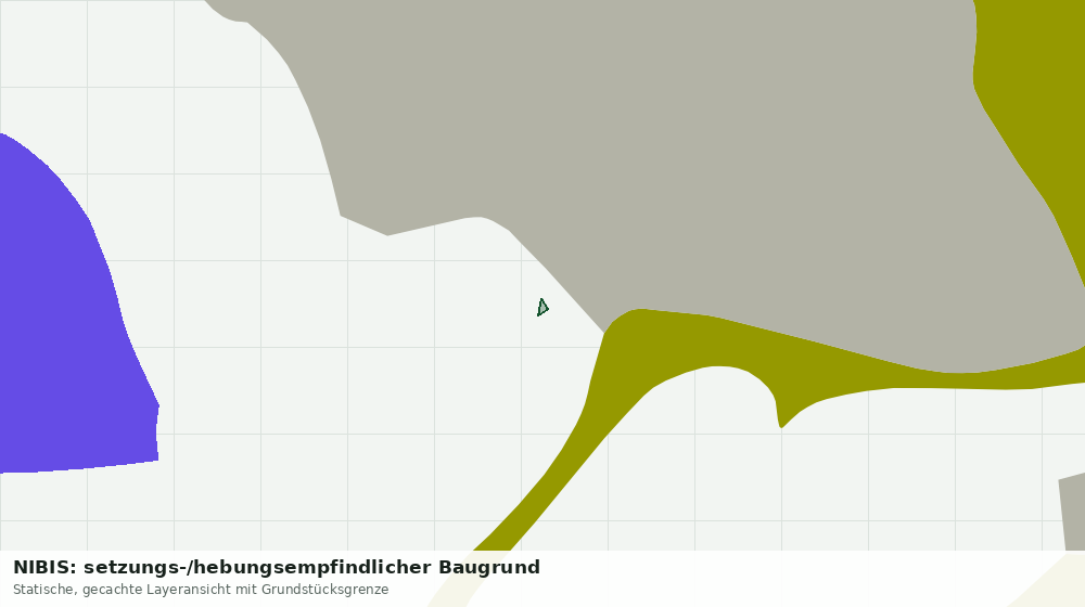 Statische Kartenansicht: NIBIS: setzungs-/hebungsempfindlicher Baugrund