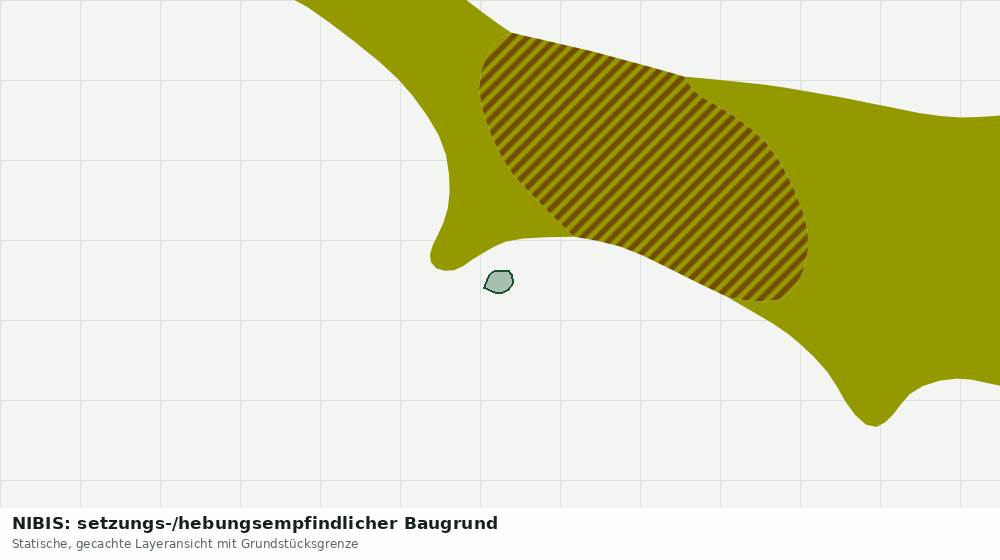 Statische Kartenansicht: NIBIS: setzungs-/hebungsempfindlicher Baugrund