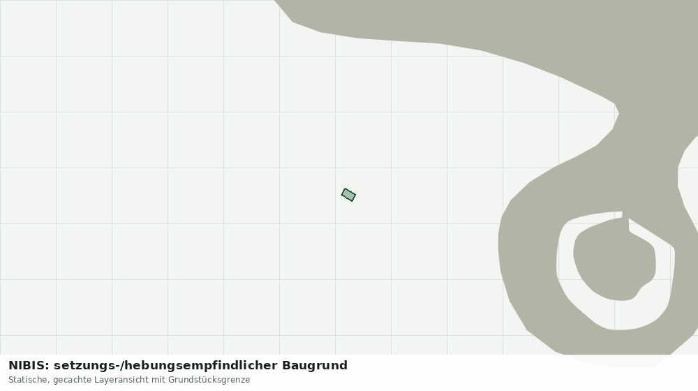 Statische Kartenansicht: NIBIS: setzungs-/hebungsempfindlicher Baugrund