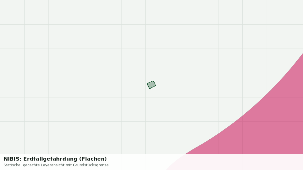 Statische Kartenansicht: NIBIS: Erdfallgefährdung (Flächen)