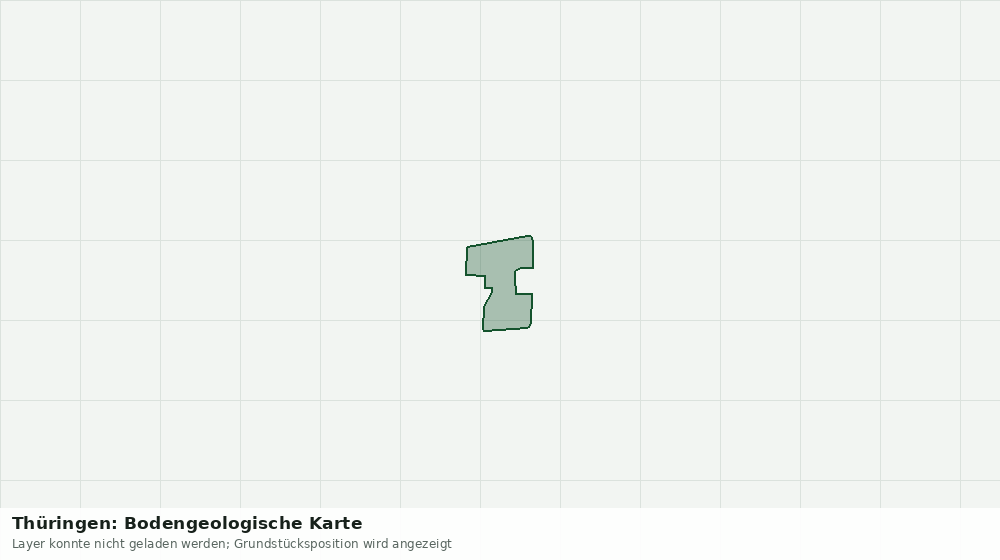 Statische Kartenansicht: Thüringen: Bodengeologische Karte