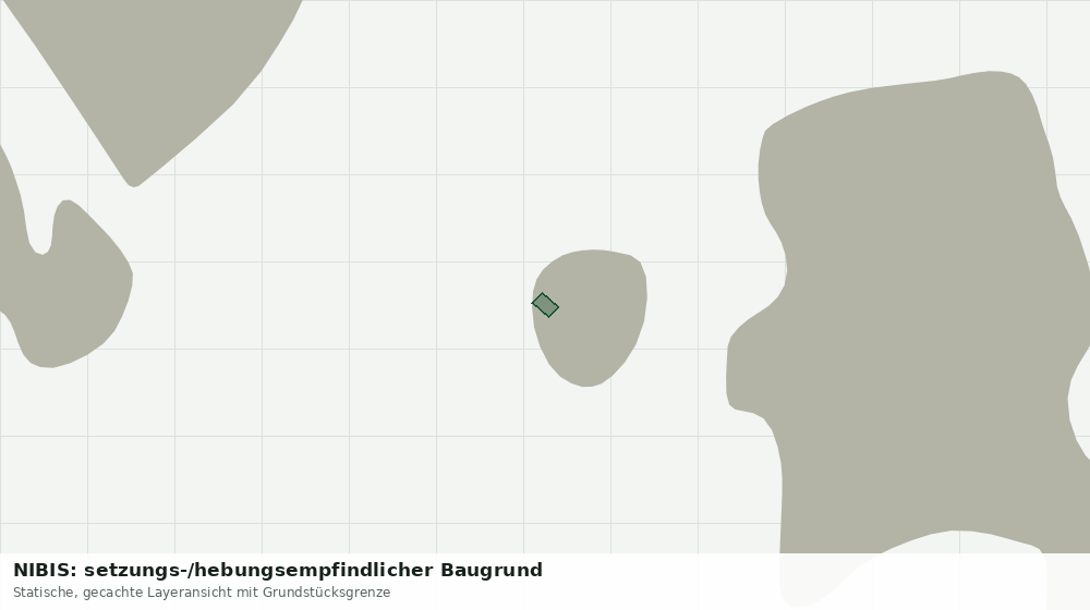 Statische Kartenansicht: NIBIS: setzungs-/hebungsempfindlicher Baugrund