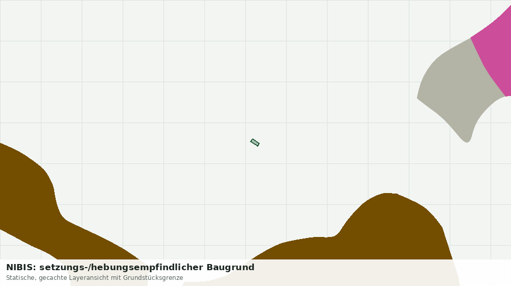 Statische Kartenansicht: NIBIS: setzungs-/hebungsempfindlicher Baugrund