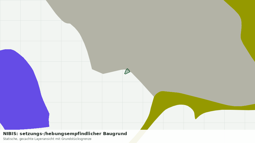 Statische Kartenansicht: NIBIS: setzungs-/hebungsempfindlicher Baugrund