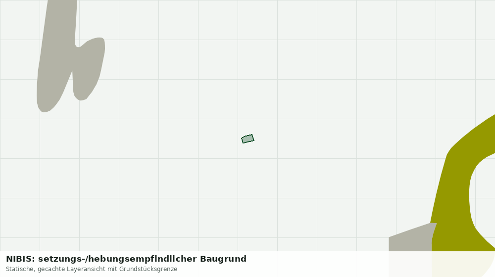 Statische Kartenansicht: NIBIS: setzungs-/hebungsempfindlicher Baugrund