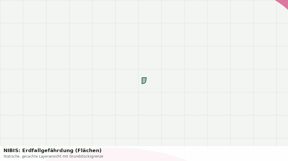 Statische Kartenansicht: NIBIS: Erdfallgefährdung (Flächen)