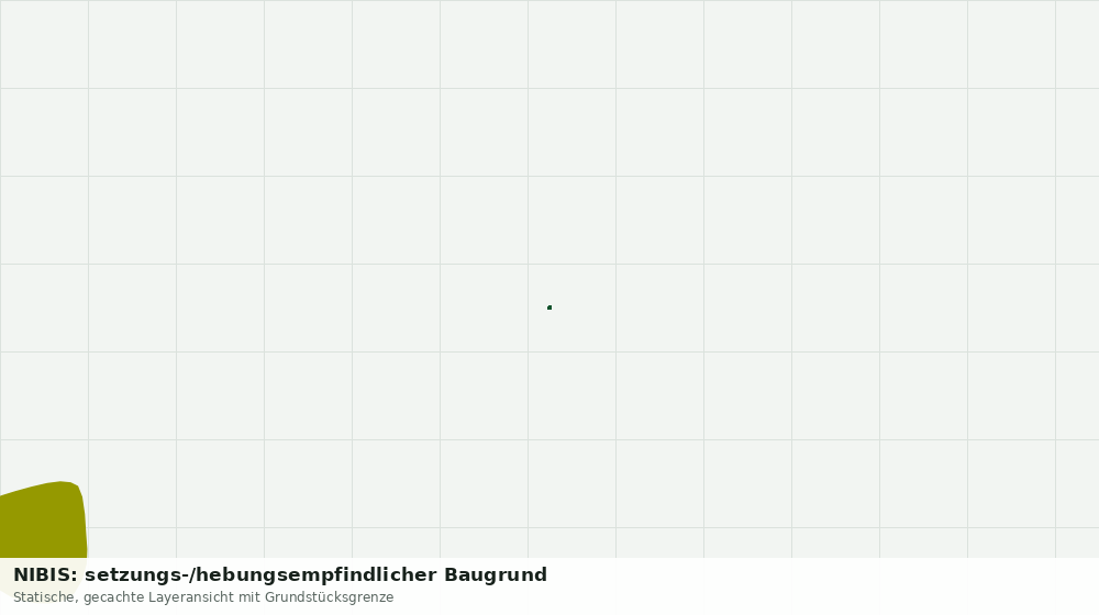 Statische Kartenansicht: NIBIS: setzungs-/hebungsempfindlicher Baugrund