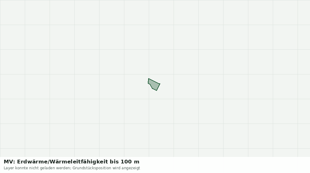 Statische Kartenansicht: MV: Erdwärme/Wärmeleitfähigkeit bis 100 m