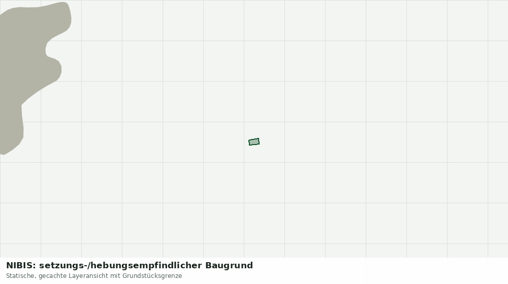 Statische Kartenansicht: NIBIS: setzungs-/hebungsempfindlicher Baugrund