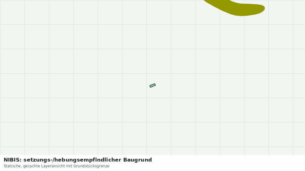 Statische Kartenansicht: NIBIS: setzungs-/hebungsempfindlicher Baugrund