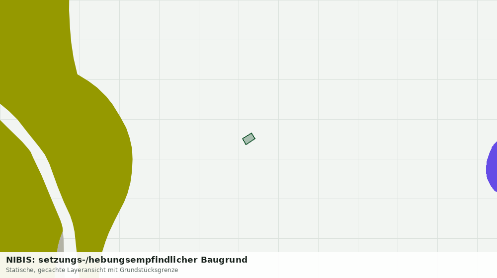 Statische Kartenansicht: NIBIS: setzungs-/hebungsempfindlicher Baugrund