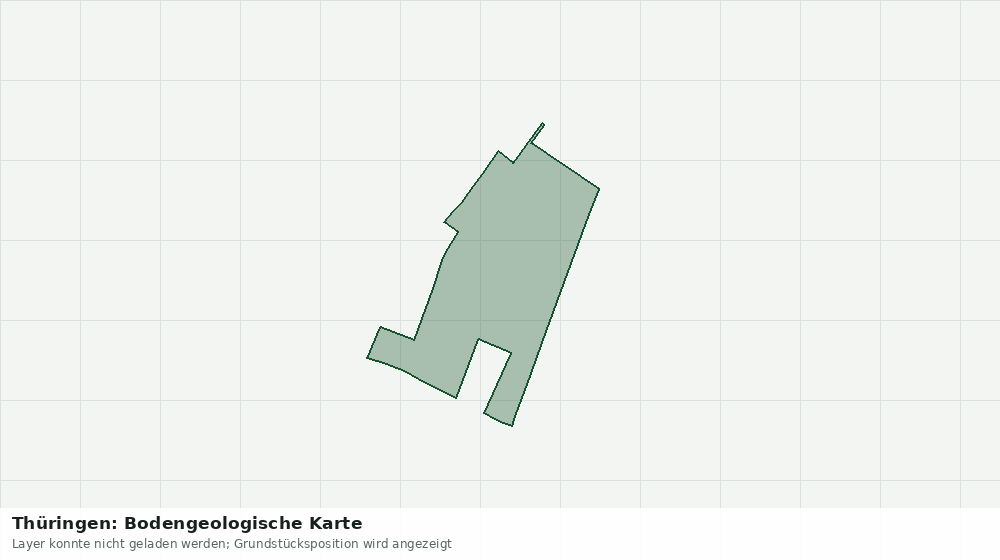 Statische Kartenansicht: Thüringen: Bodengeologische Karte