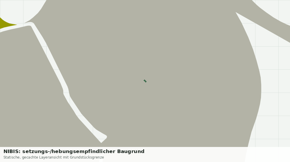 Statische Kartenansicht: NIBIS: setzungs-/hebungsempfindlicher Baugrund
