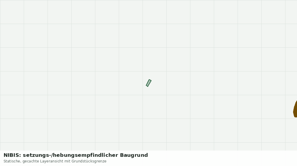 Statische Kartenansicht: NIBIS: setzungs-/hebungsempfindlicher Baugrund