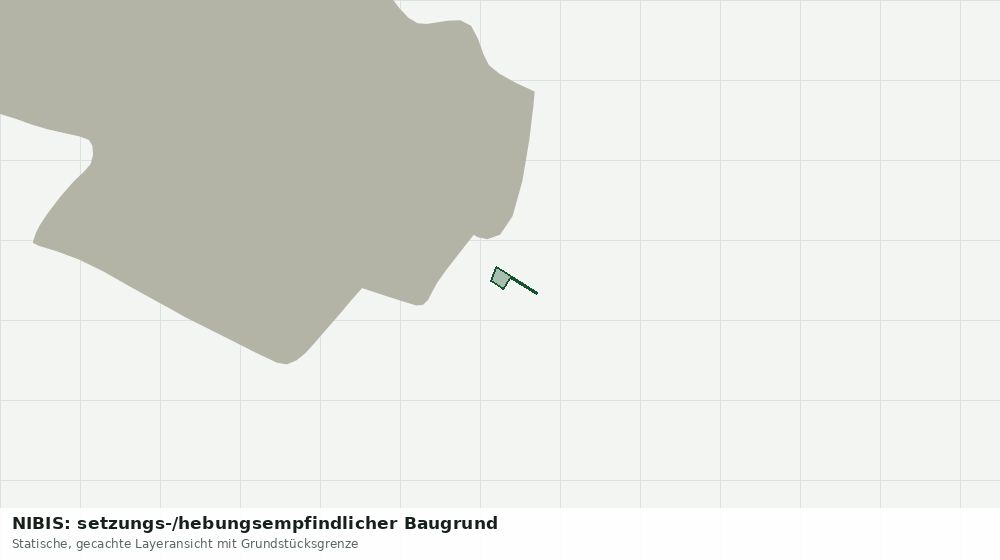 Statische Kartenansicht: NIBIS: setzungs-/hebungsempfindlicher Baugrund