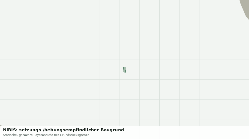 Statische Kartenansicht: NIBIS: setzungs-/hebungsempfindlicher Baugrund