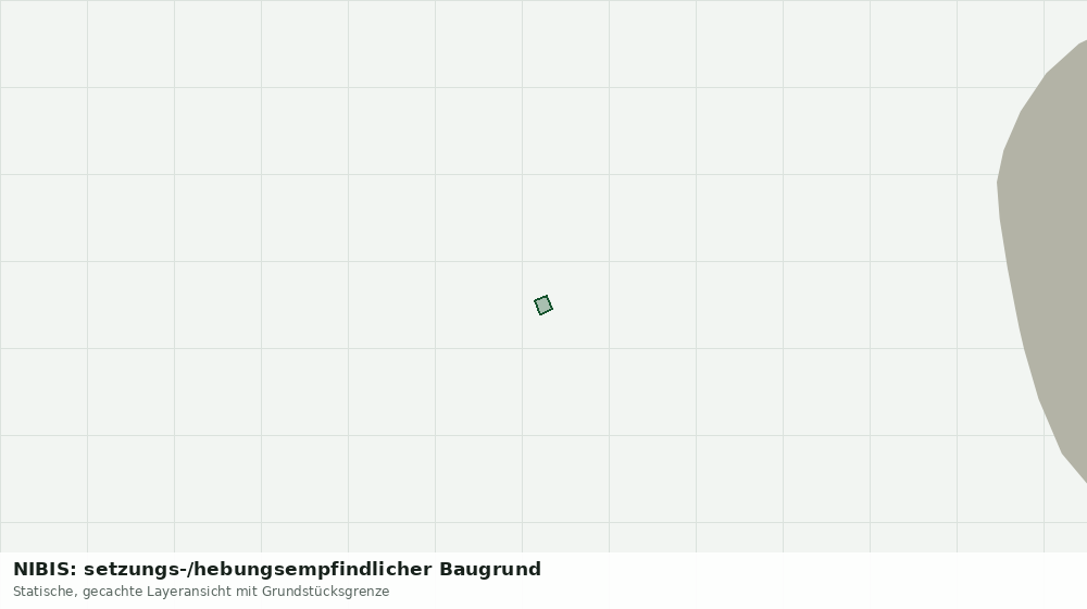 Statische Kartenansicht: NIBIS: setzungs-/hebungsempfindlicher Baugrund