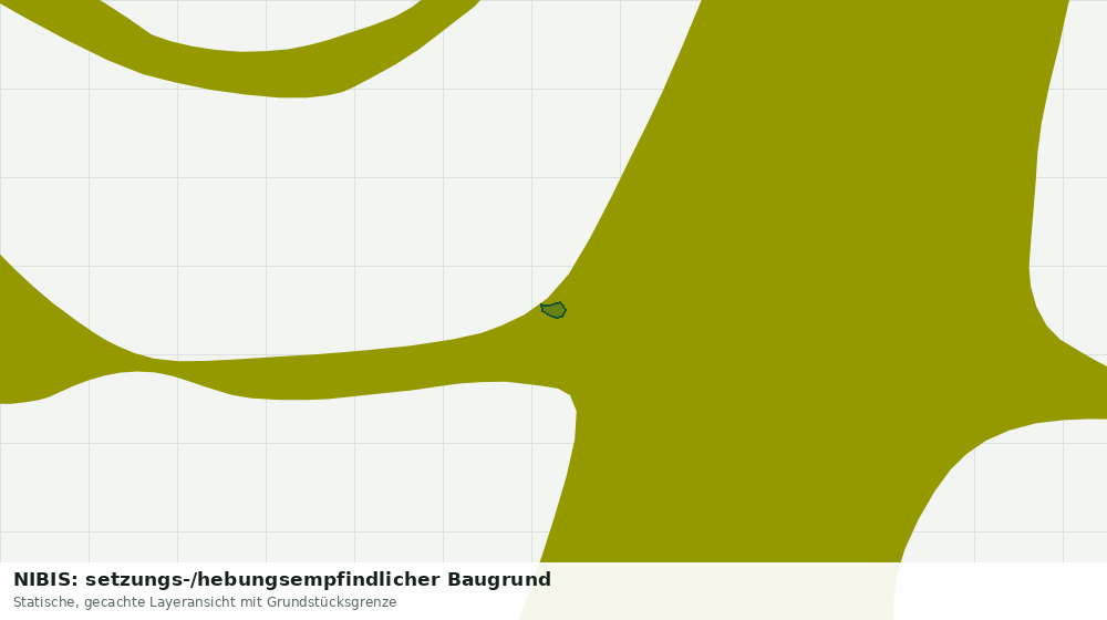 Statische Kartenansicht: NIBIS: setzungs-/hebungsempfindlicher Baugrund
