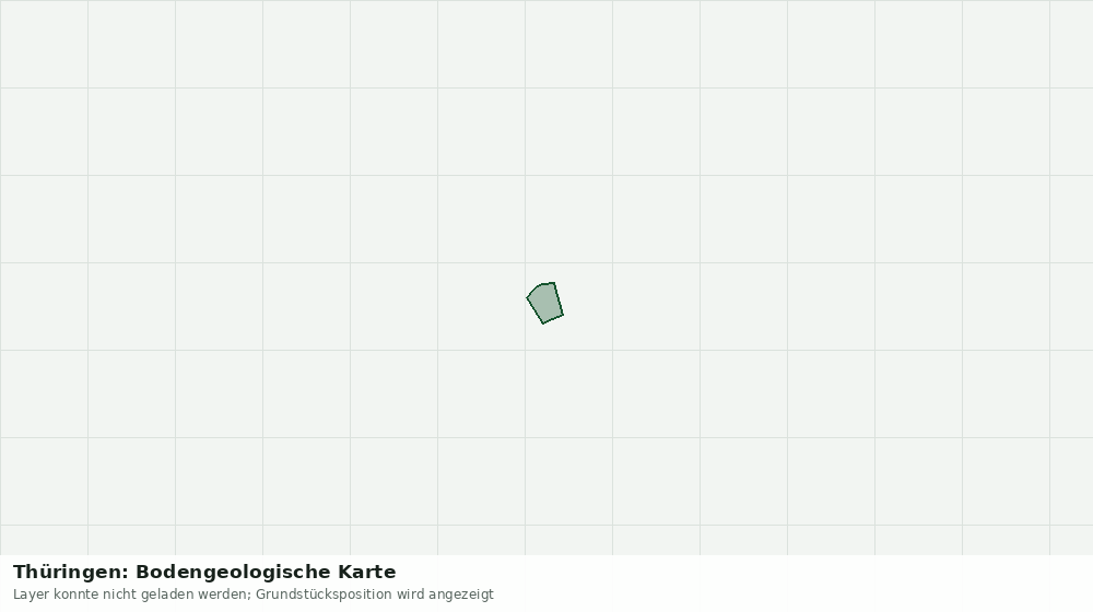 Statische Kartenansicht: Thüringen: Bodengeologische Karte